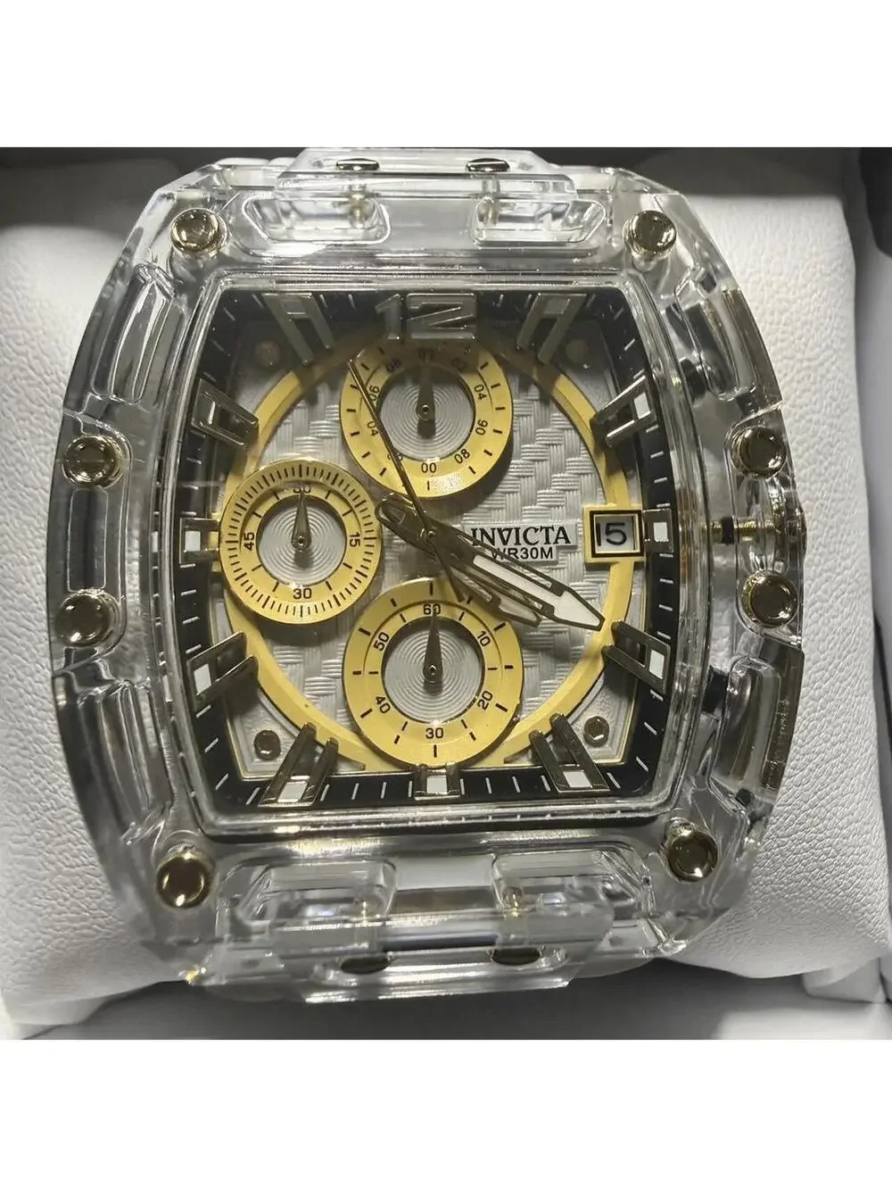 Invicta S1 Rally Allogrip 70147 Men's Watch 42mm Skeleton
